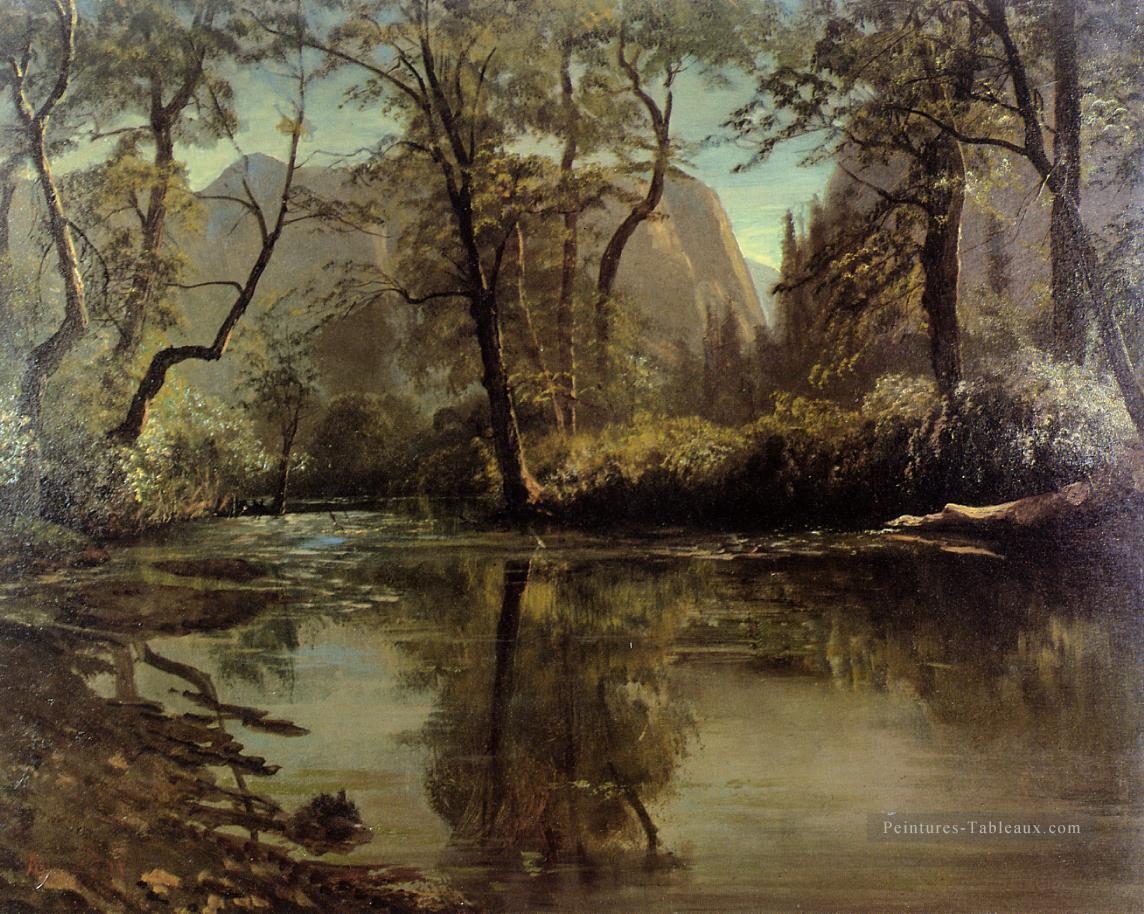 Yosemite Valley Californie Albert Bierstadt paysage Peintures à l'huile